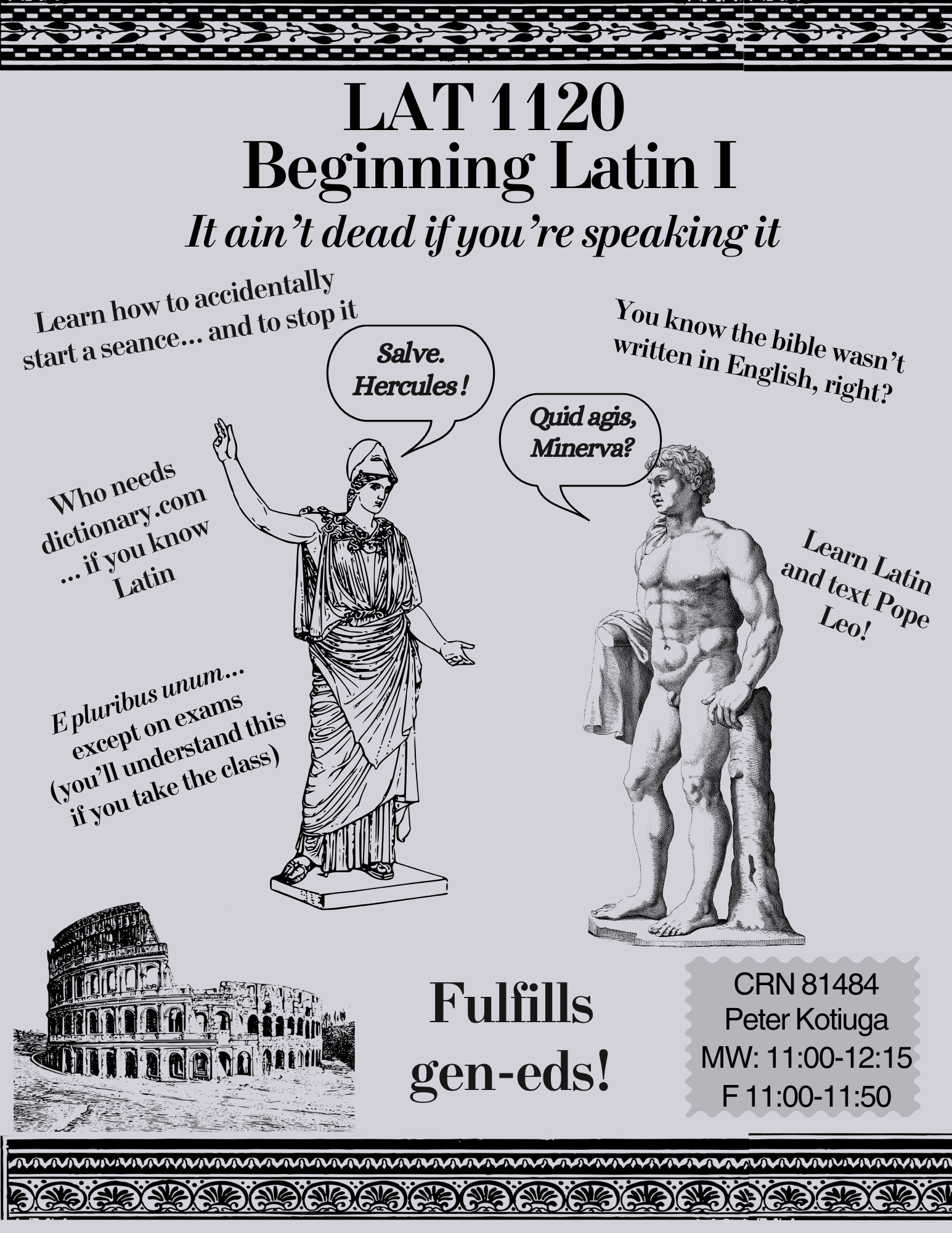 LAT 1120 Fall 26 Course Flyer