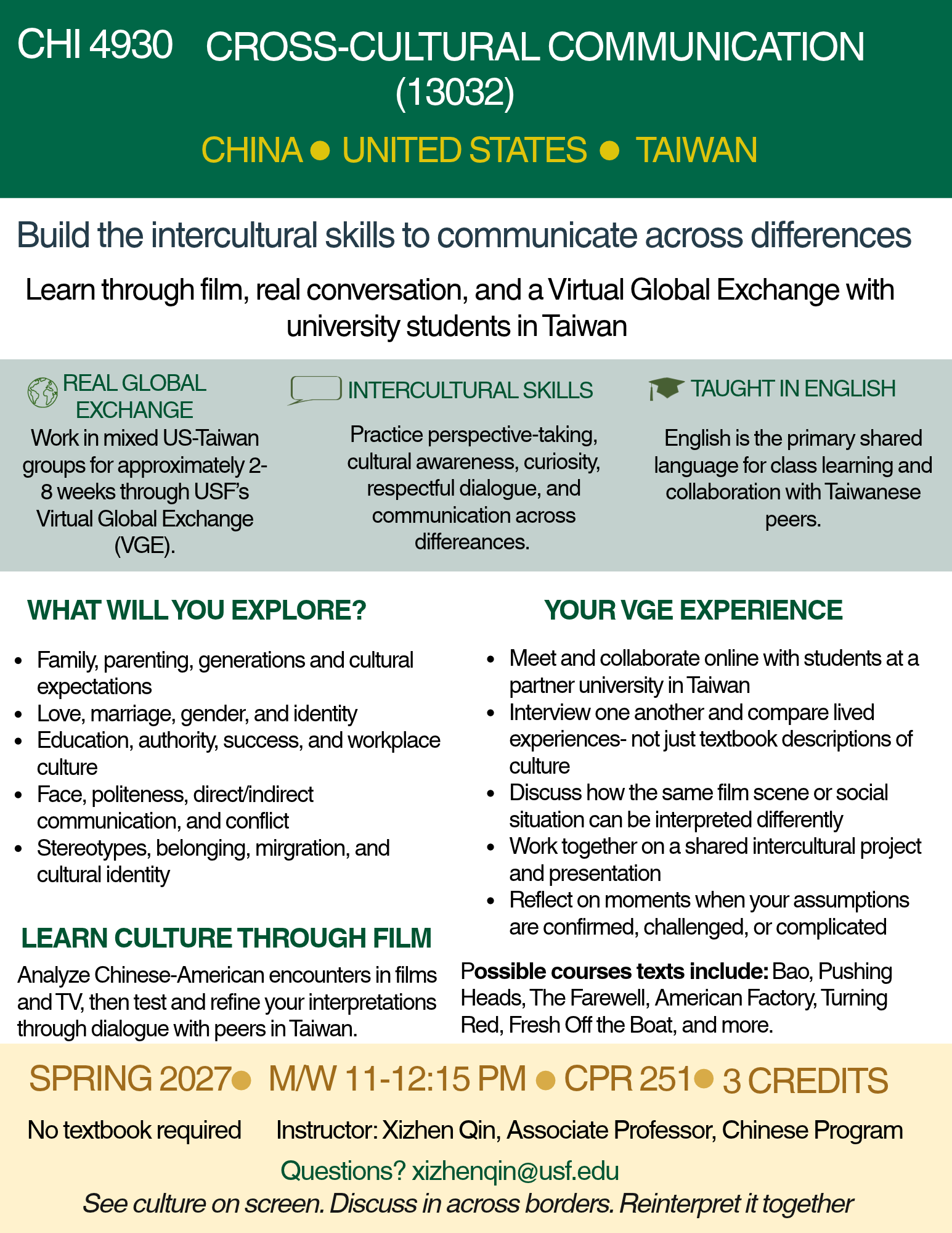 Cross-Cultural Communication Flyer