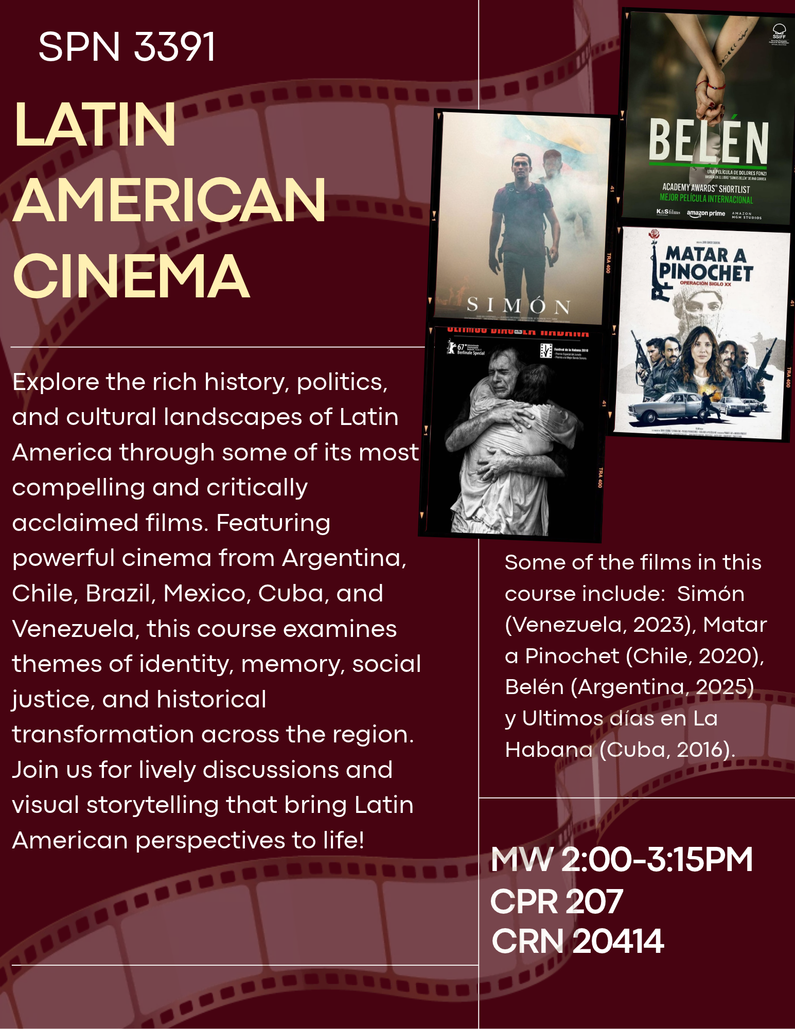 Latin American Cinema Flyer