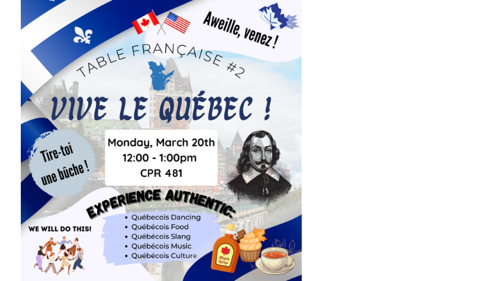 Vive Le Quebec Spring 2023 event
