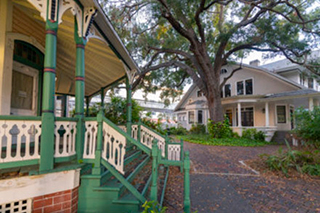 exterior of Williams and Snell houses