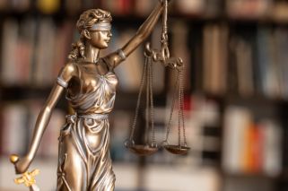statute of Justice holding scales