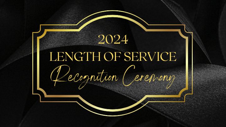 Length of Service 2024 Awards banner