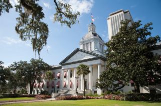 exterior of Florida Capitol building