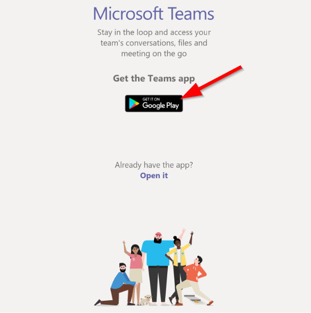 Teams App store graphic