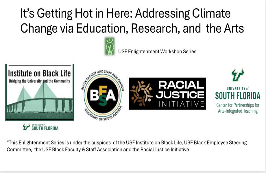 It’s Getting Hot in Here: Addressing Climate Change via Education, Research, and the Arts