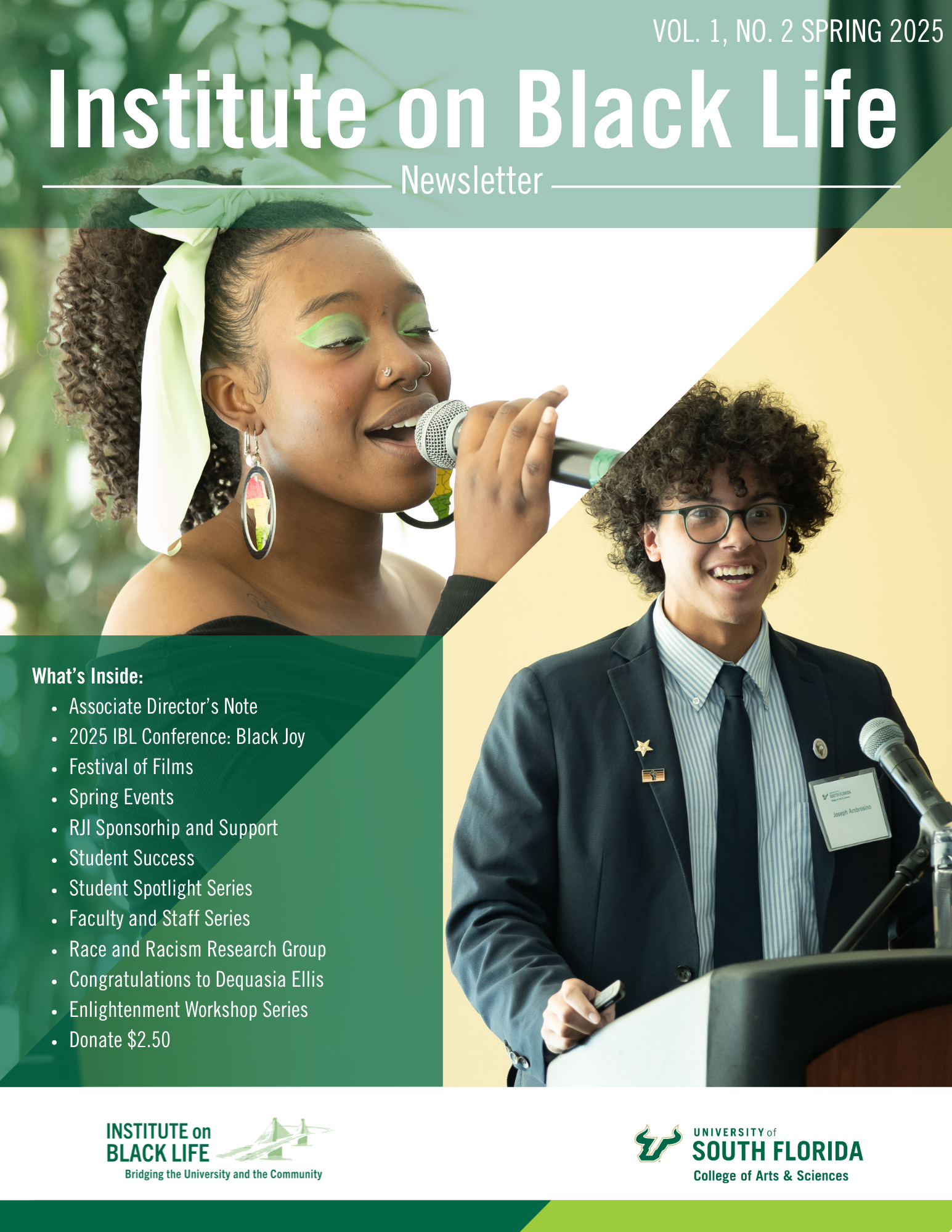 IBL Newsletter Vol.1, No.2 (Spring 2025)