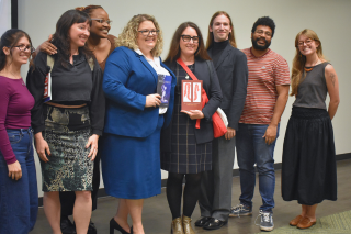 Liz and Natalie Book Launch Group Photo