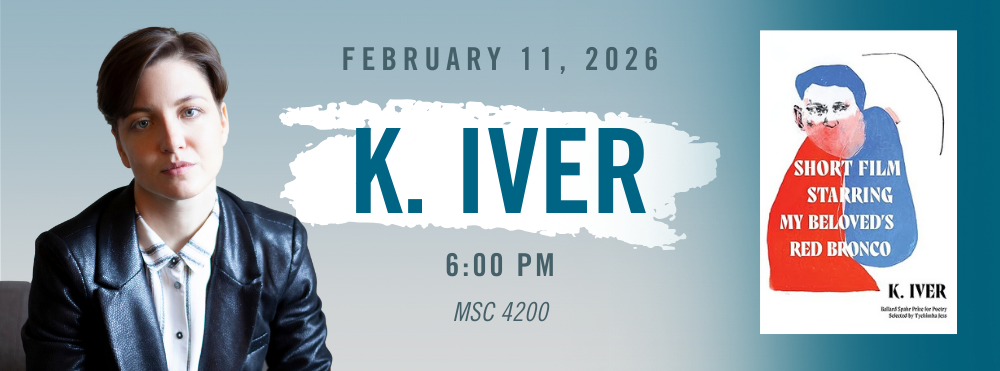 K Iver headshot and book cover