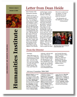 Fall 2004 Newsletter Image