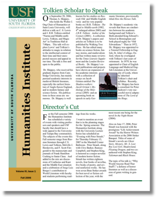 Newsletter Fall 2006 Cover