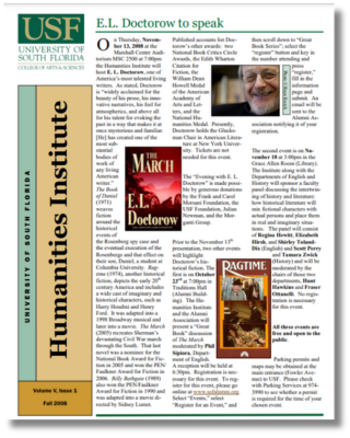Fall 2008 Newsletter