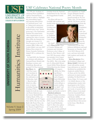 Spring 2009 Newsletter