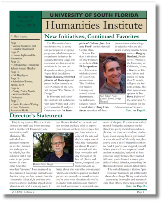Newsletter Spring 2010 Cover