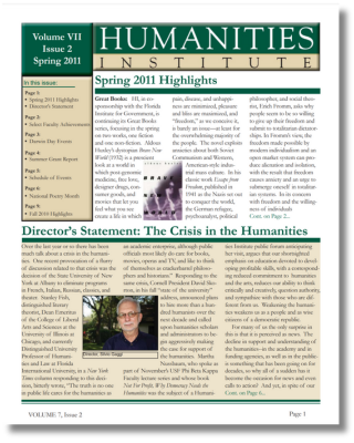 Newsletter Spring 2011 Cover