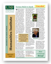 Newsletter Fall 2007 Cover