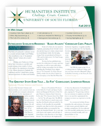 Newsletter Fall 2013 Cover