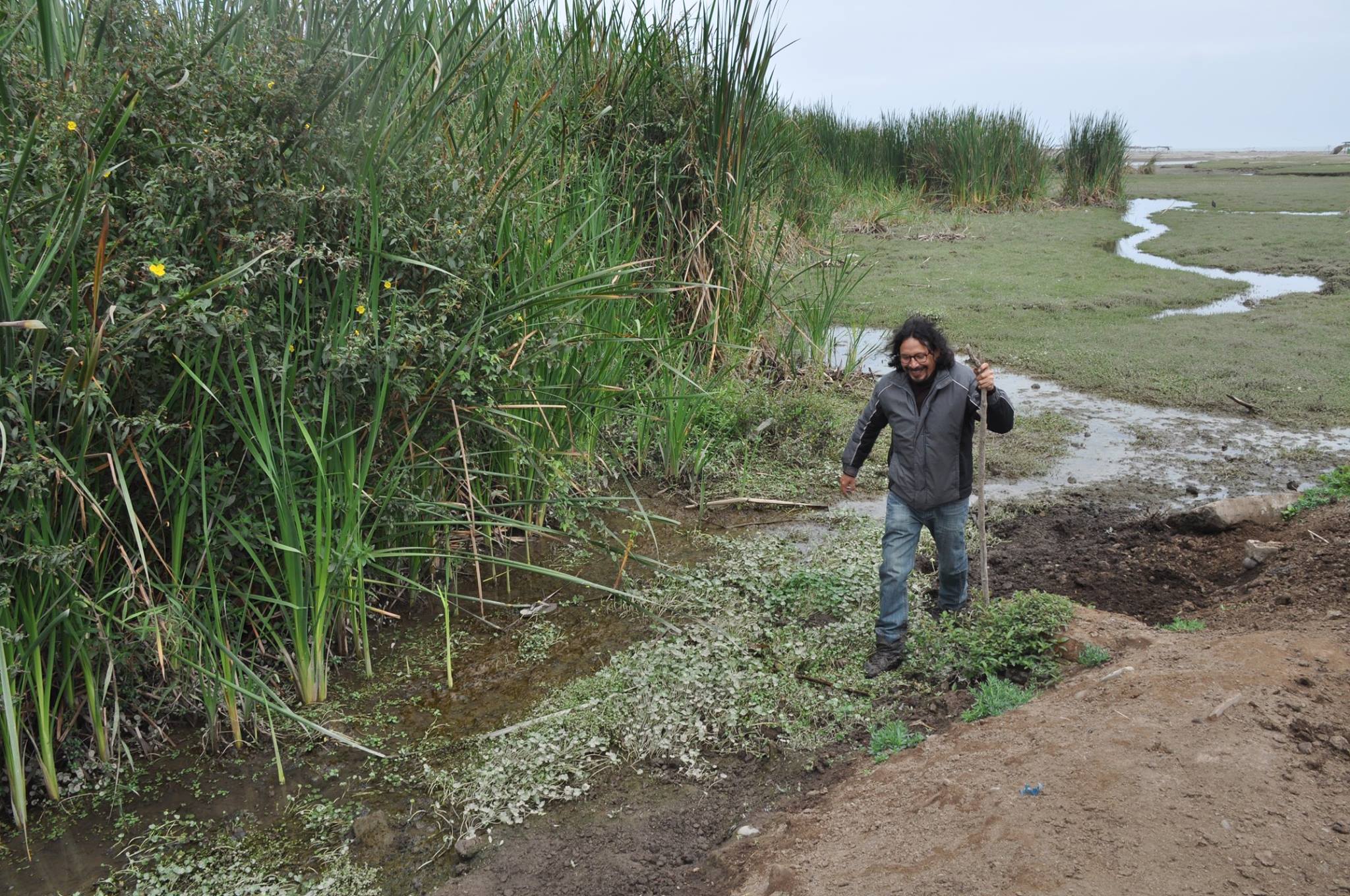 Henry Tantalean, PhD: photo from fieldwork in Chincha Valley, Peru