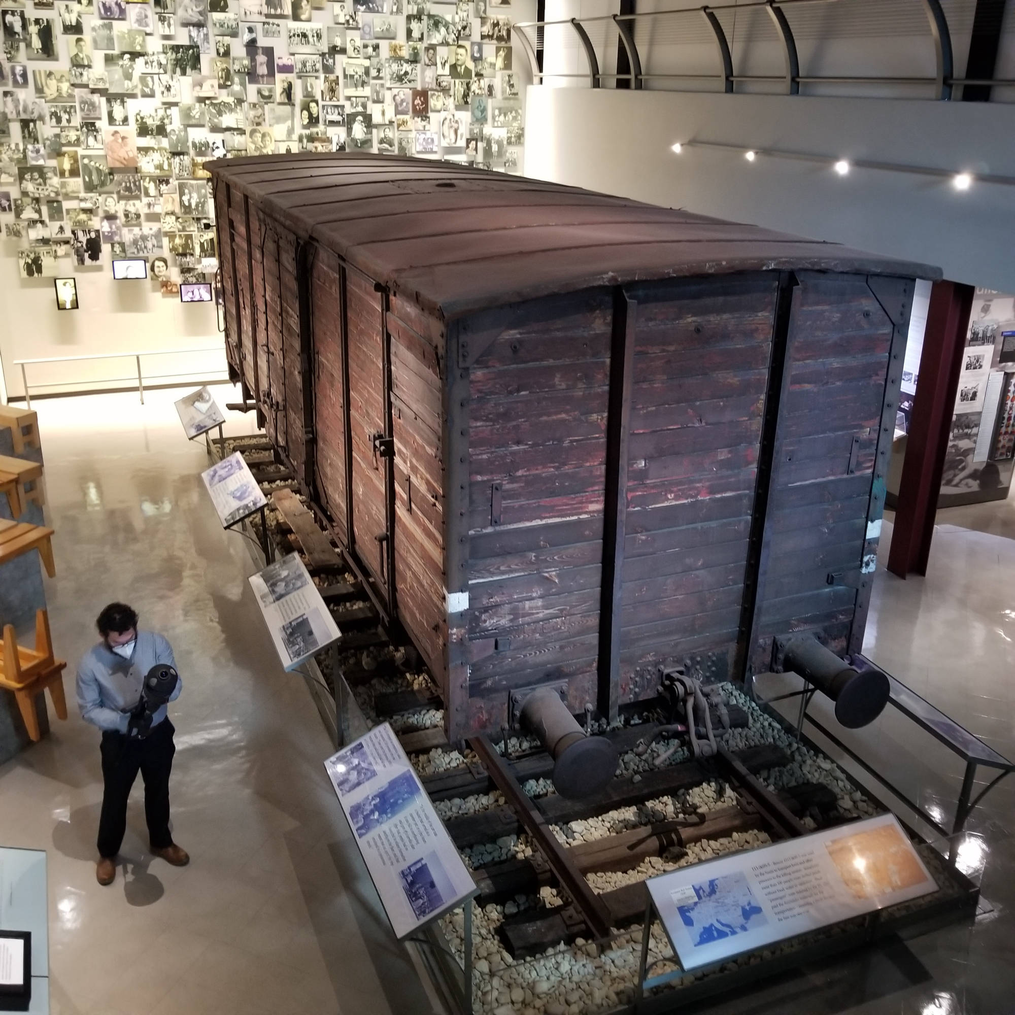 train car at Florida Holocaust Museum