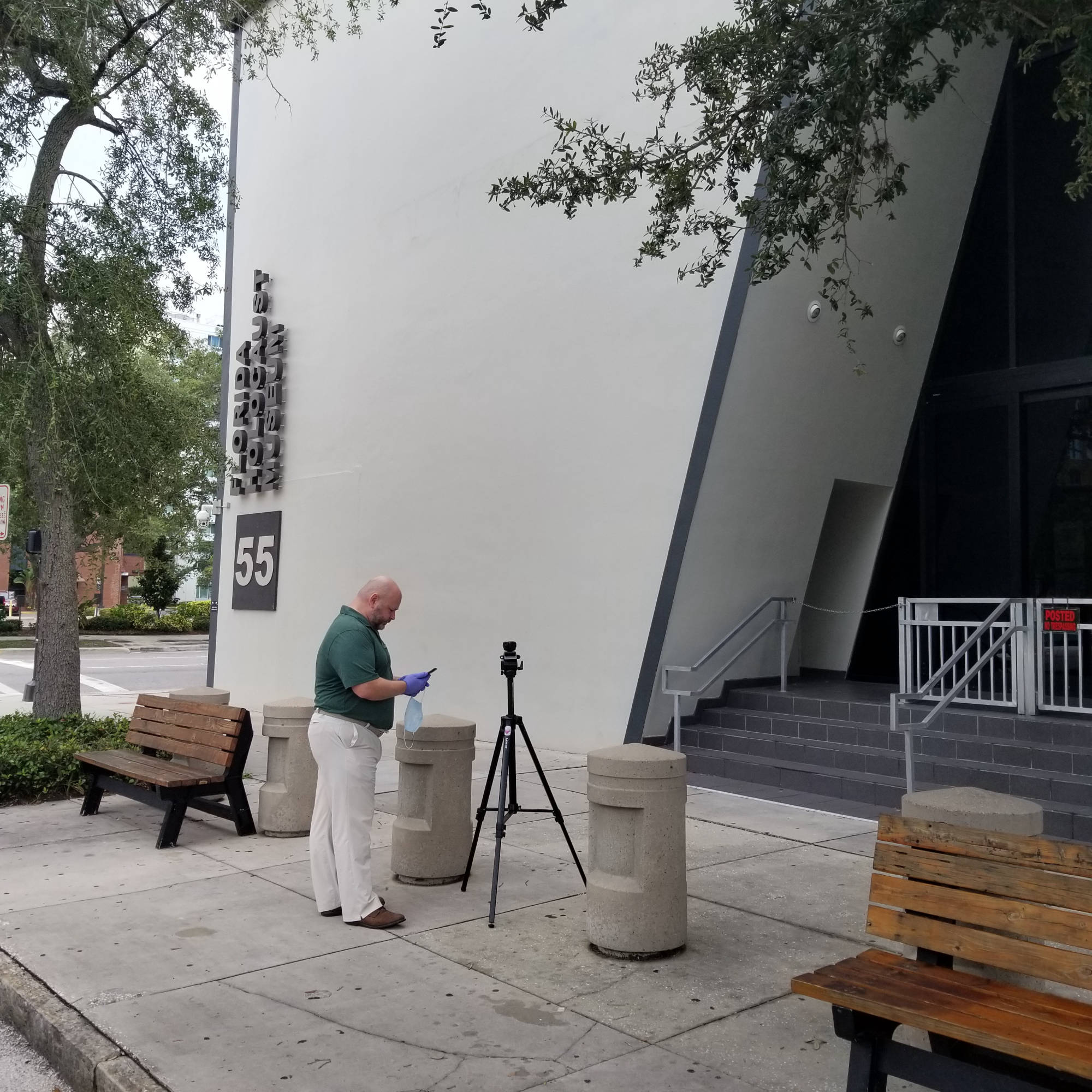 exterior of Florida Holocaust Museum