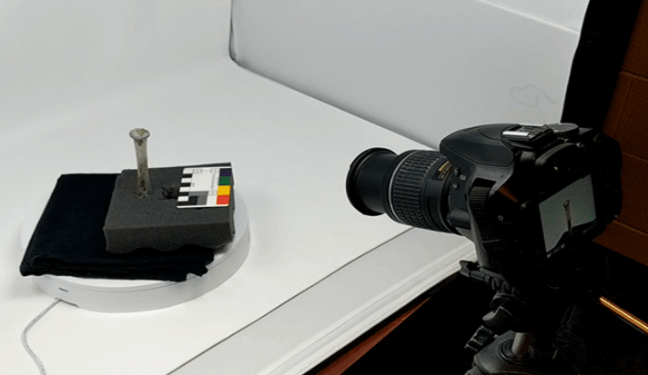 camera set up by artifact