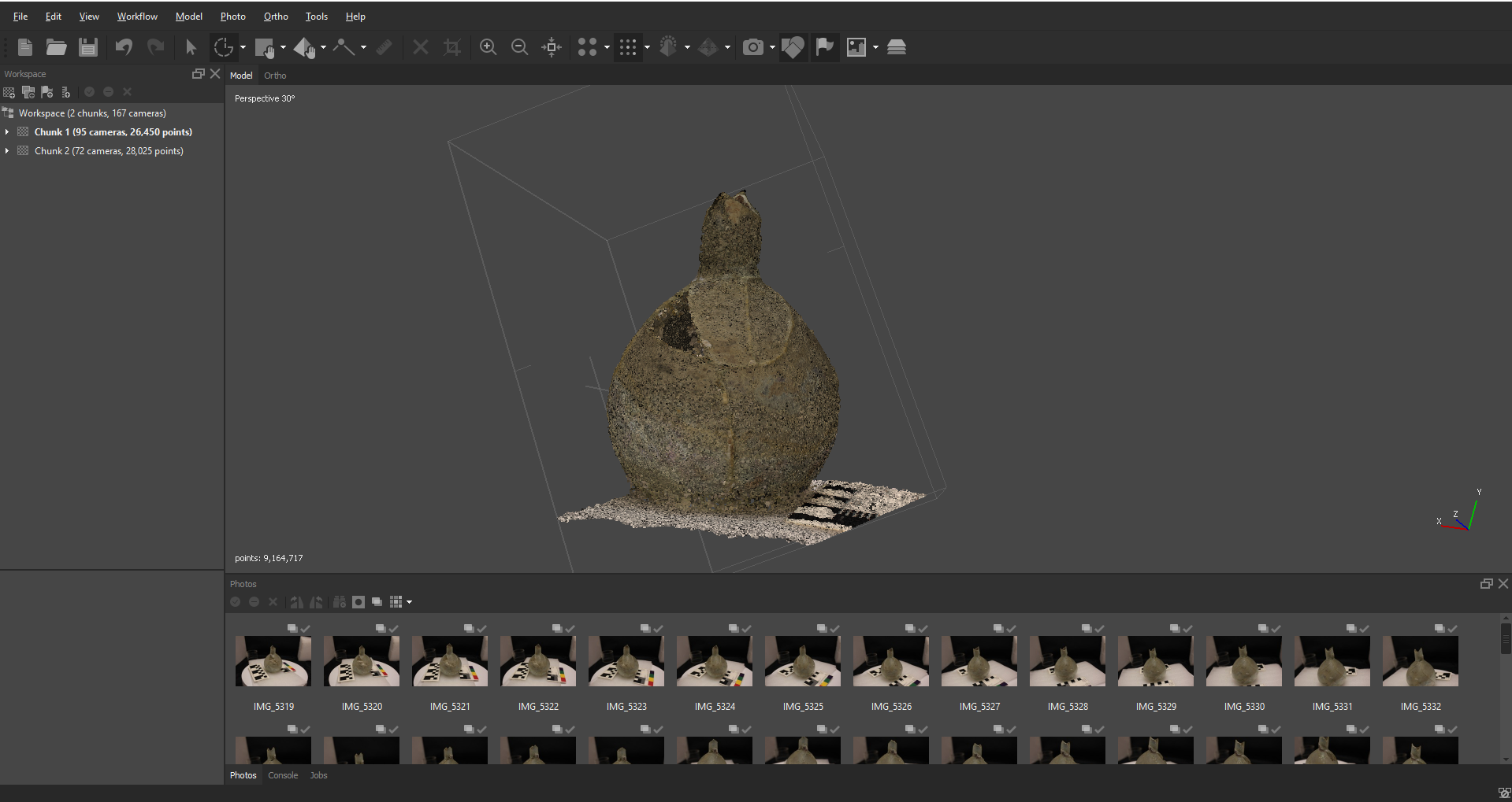 computer rendering of pottery