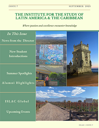 The Institute for the Study of Latin American & The Caribbean newsletter image