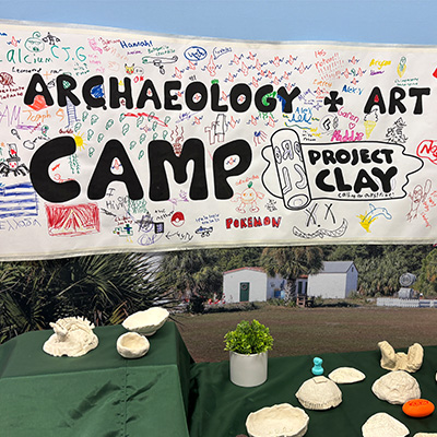 Archaeology + Art camp