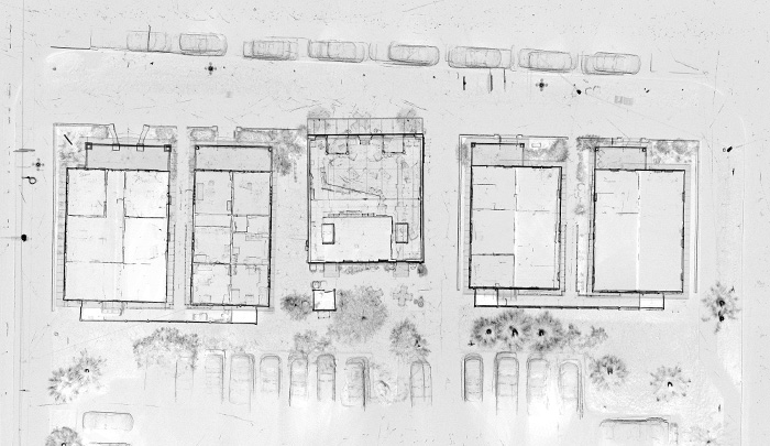 Overview map derived from lidar of N. 19th St Casitas