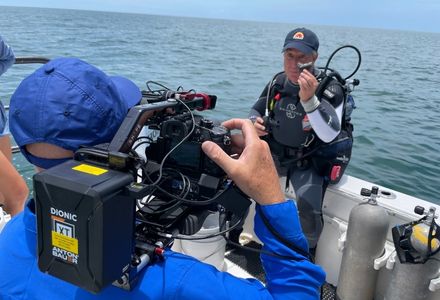 Sanders reporting from Atlantic Ocean