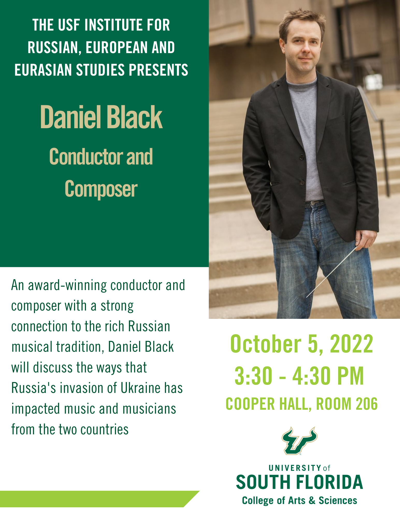 Daniel Black event banner
