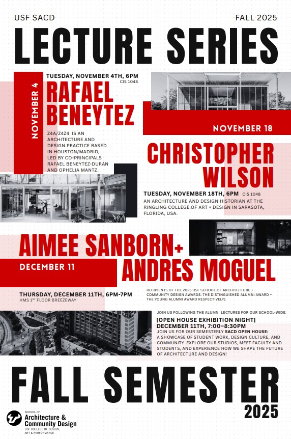 SACD Fall Lecture Series Poster