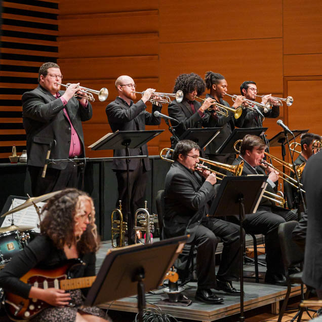 Jazz musicians performing