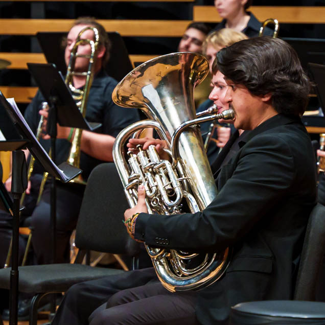 Bands performing
