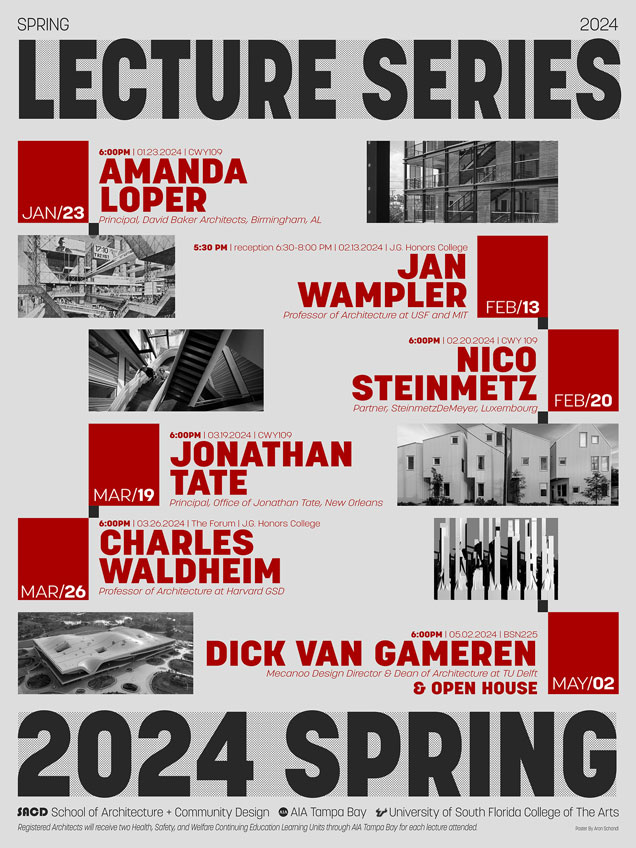 2024 Spring SACD Lecture Series poster