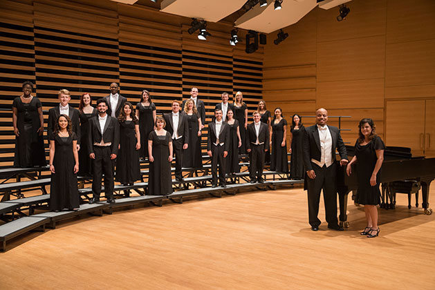 USF Choir and director Jason Dungee