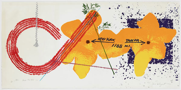 artwork by James Rosenquist