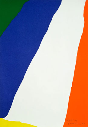image of "Untitled" by Helen Frankenthaler, a screenprint from 1967