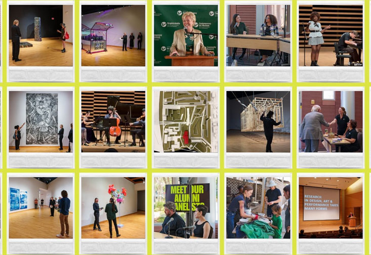A collage of images from the first SPOTLIGHT festival.