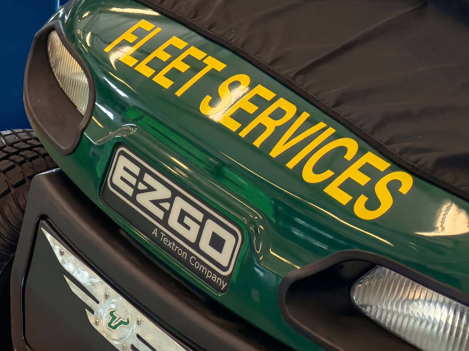 Fleet Services golf cart