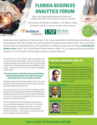 Analytics Forum Flyer