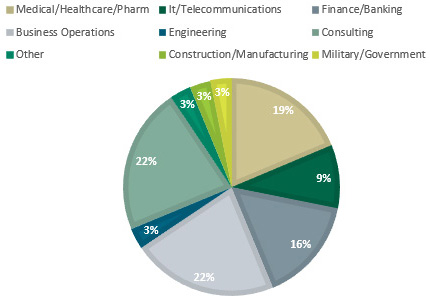 Industry Breakdown Pie Chart