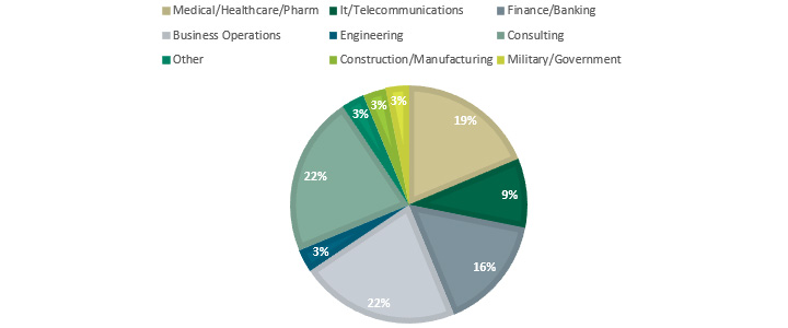 2025 Industry Breakdown Graph