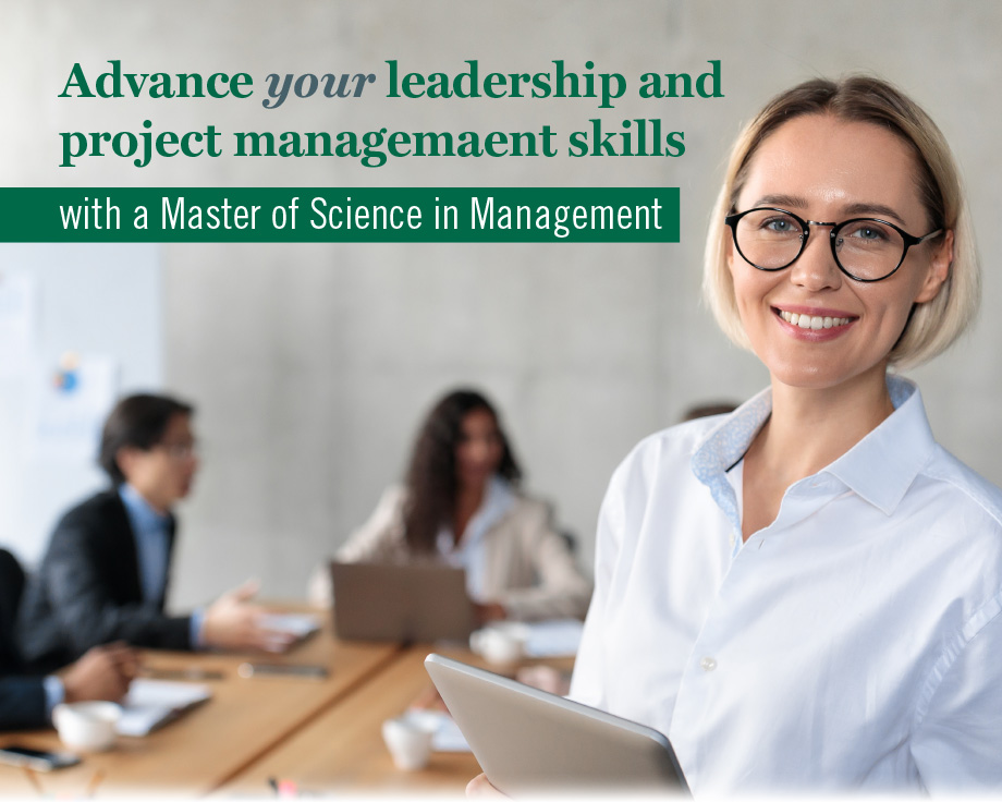 MS in Management Brochure Cover