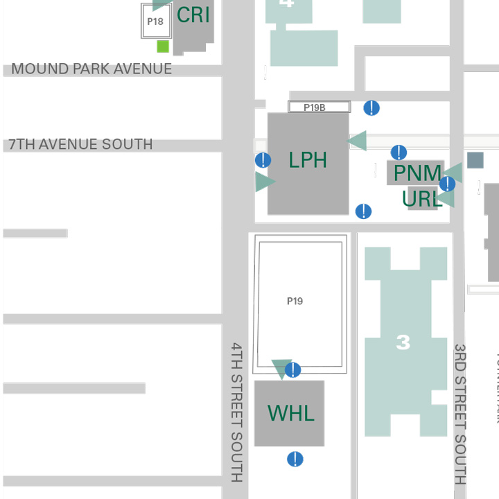 St. Petersburg campus map