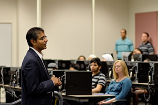 Balaji Padmanabhan teaching boot camp