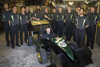 Matt Kenseth and USF Society of Automotive Engineers