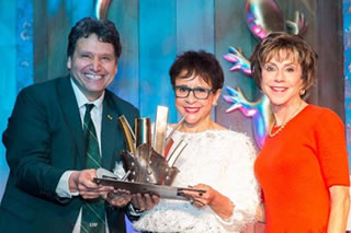 Moez Limayem, Sheila Johnson, and Judy Genshaft