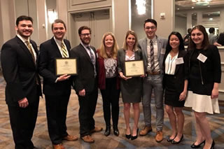 Accounting students win award