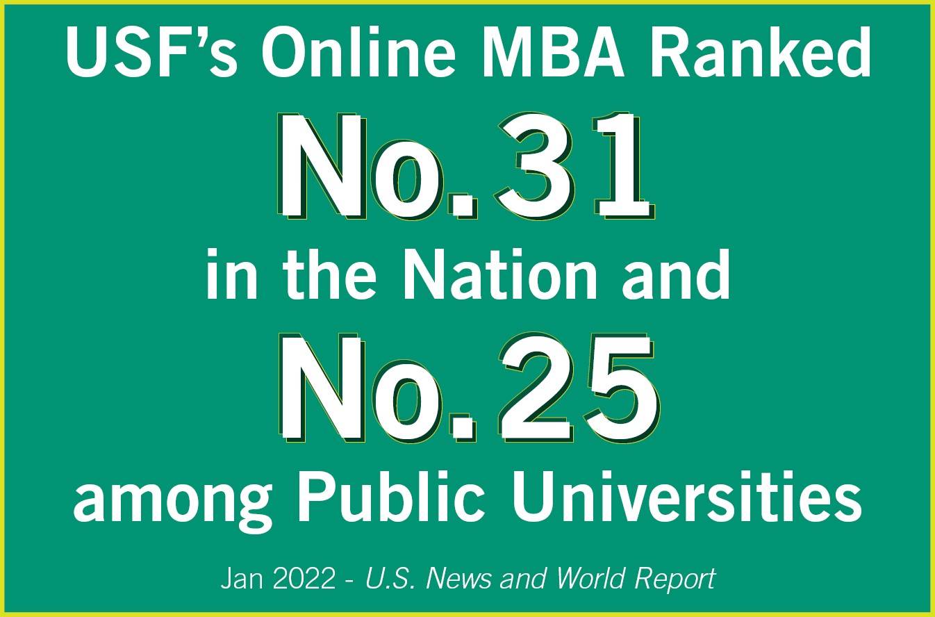 US News and Word Report Online MBA Ranking